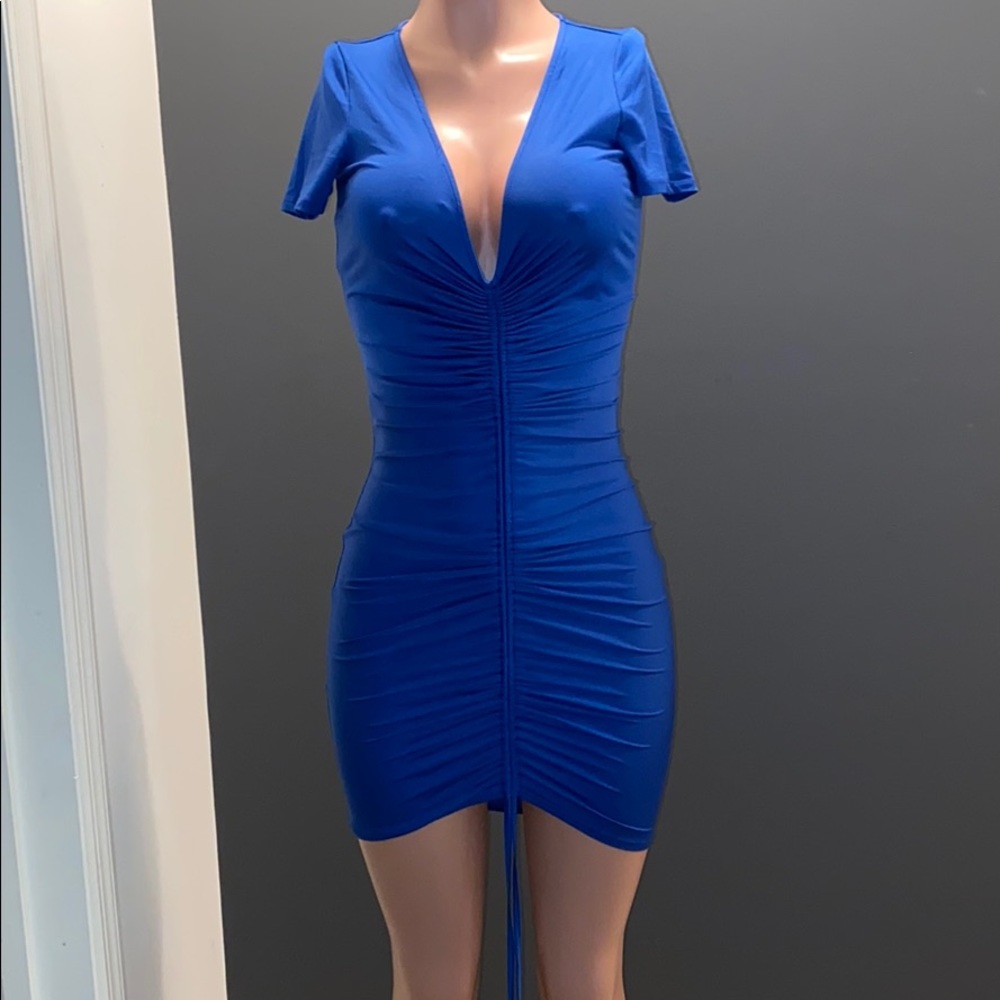 Blue dress
